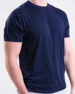 Sports Functional Tee M Blue Navy Marl 2-PACK