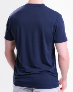Sports Functional Tee M Blue Navy Marl 2-PACK
