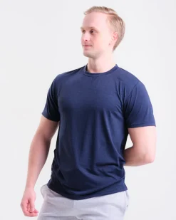 Sports Functional Tee M Blue Navy Marl 2-PACK