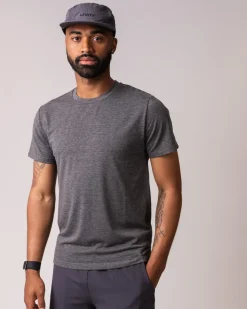 Sports Functional Tee M Grey+Blue 2-PACK