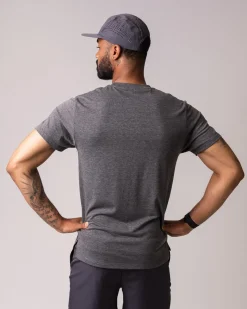 Sports Functional Tee M Grey+Blue 2-PACK