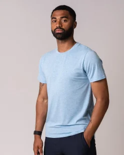 Sports Functional Tee M Grey+Blue 2-PACK