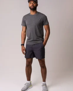 Sports Functional Tee M Grey+Blue 2-PACK