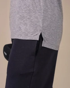Sports Functional Tee M Light Grey Marl