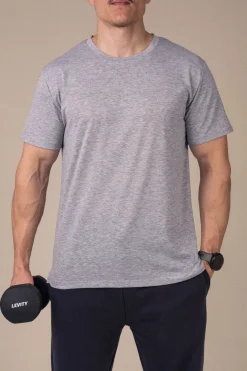Sports Functional Tee M Light Grey Marl 2-PACK