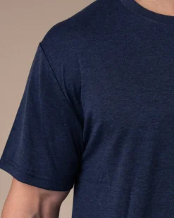 Sports Functional Tee M Navy Marl