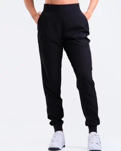 Stellar Rib Pant Black Beauty