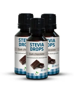 Steviadråper Dark Chocolate 3x30ml