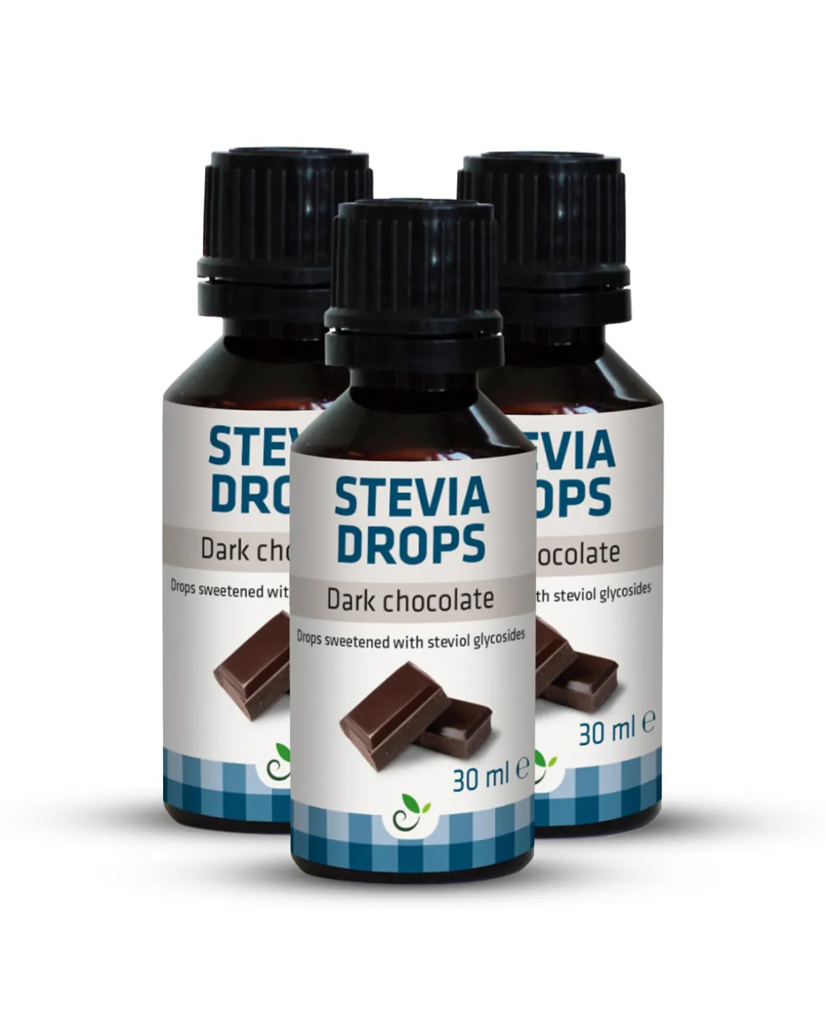 Steviadråper Dark Chocolate 3x30ml