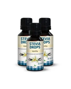 Steviadråper Vanilla 3x30ml