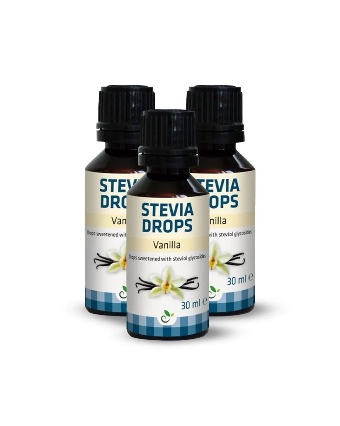 Steviadråper Vanilla 3x30ml