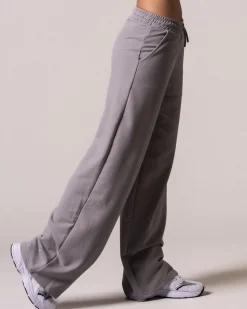 Straight Sweatpants Loopback Grey Dove