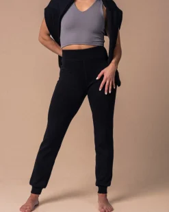 Studio Modal Pants Black