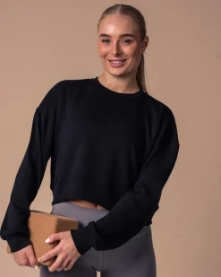 Studio Modal Sweater Black