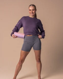 Studio Modal Sweater Lilac Plum