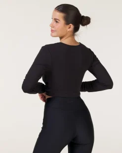 Studio Twist Long Sleeve Black