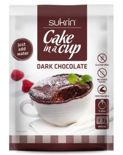 Sukrin Cake In A Cup Dark Chocolate 10x75g