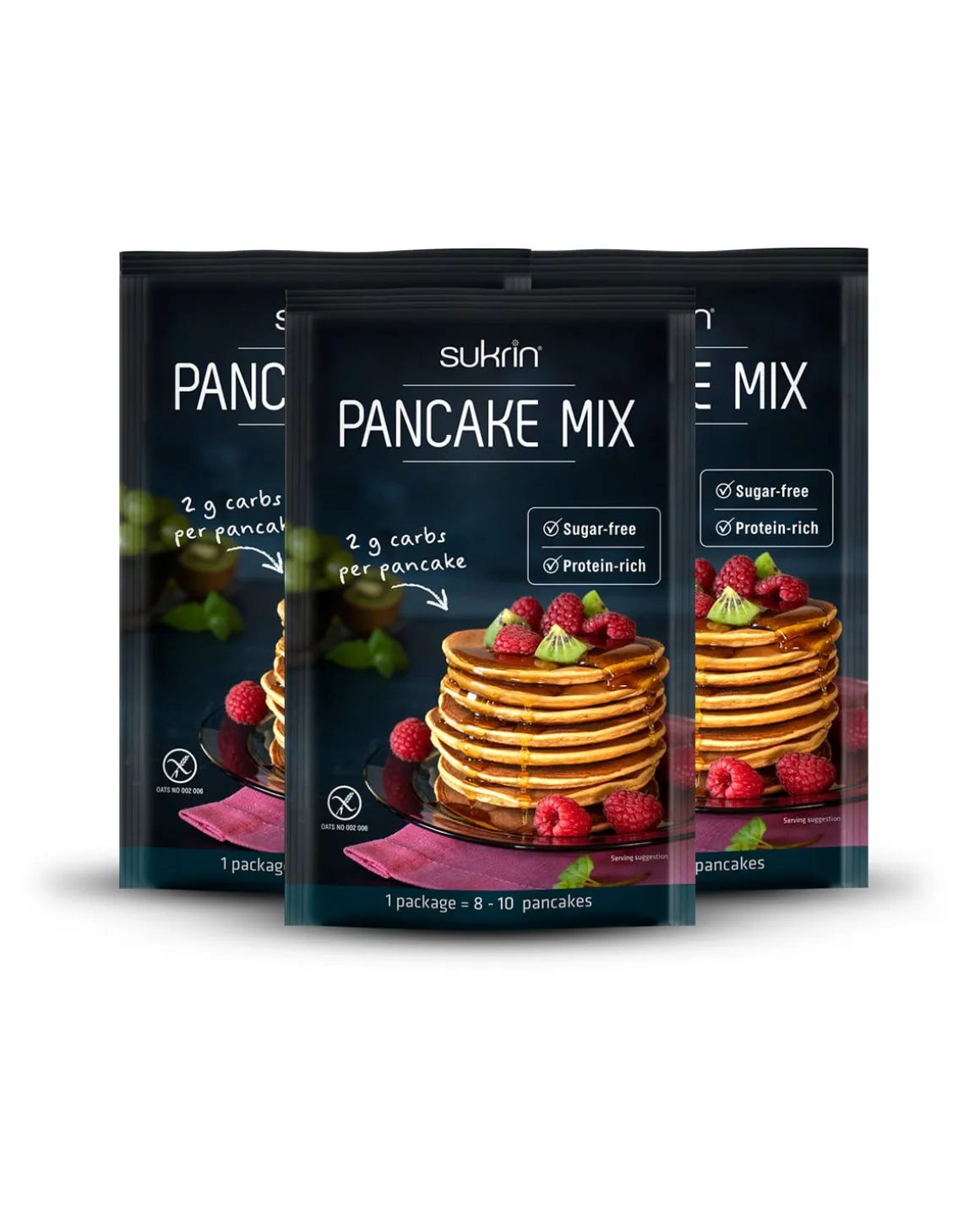 Sukrin Pancake mix 3x100g