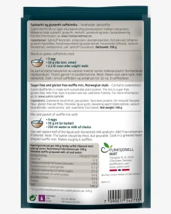 Sukrin Waffle mix 3x100g