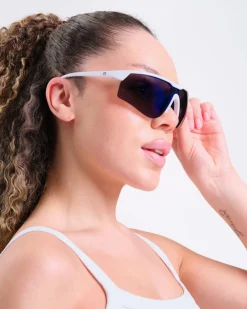 Sundazed Sports Glasses White/Blue – One Size