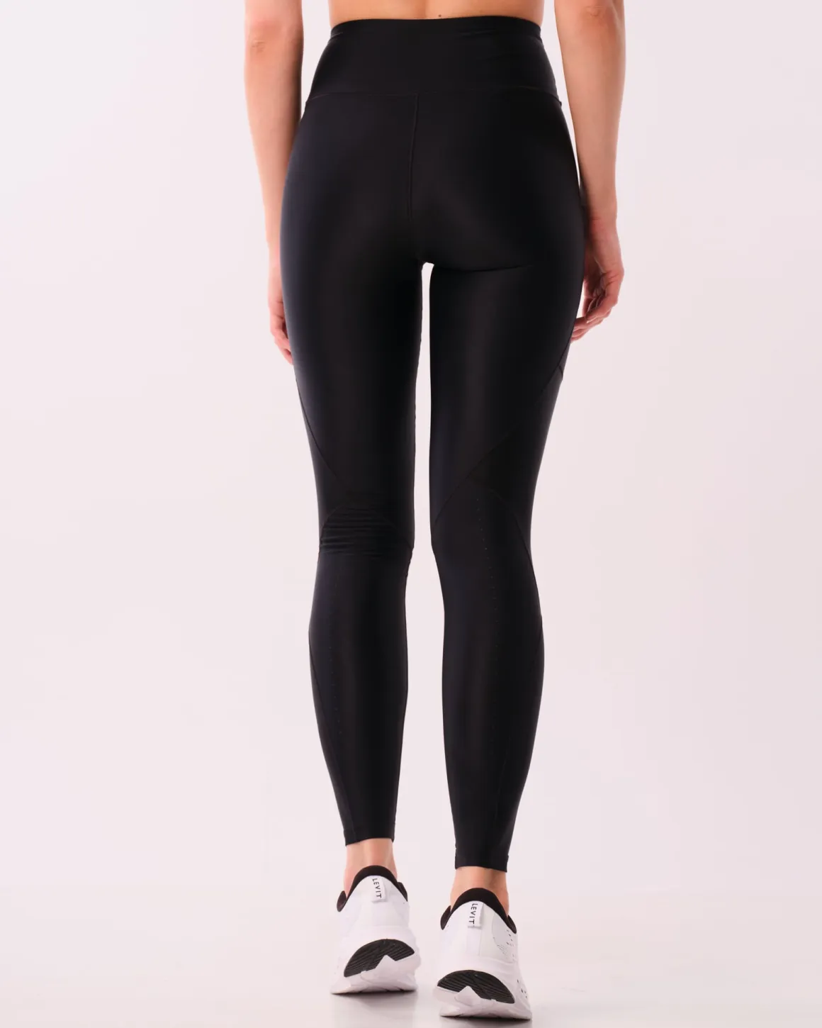Tech Comp Tights Black Reflective