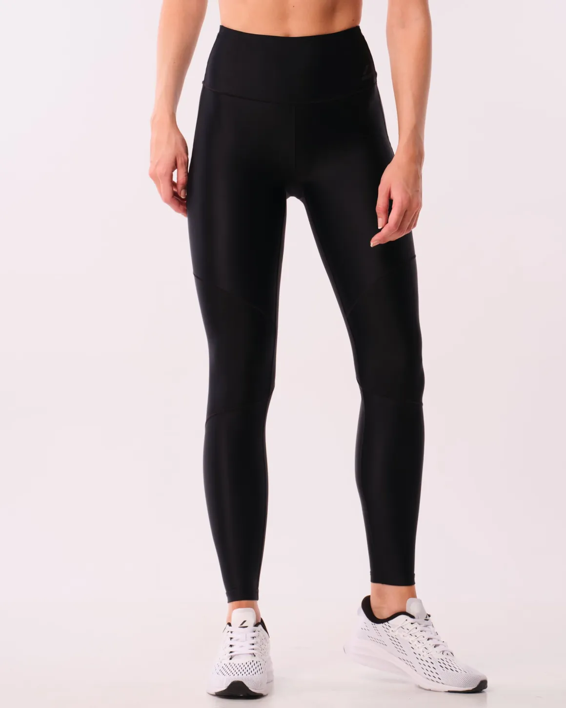 Tech Comp Tights Black Reflective