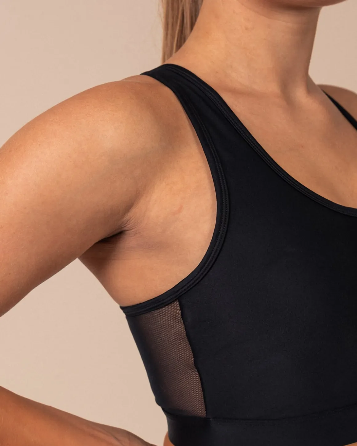 Tech High Support Bra Black