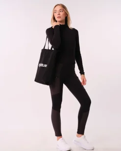 Tights.no No Excuses Tote Black – One Size