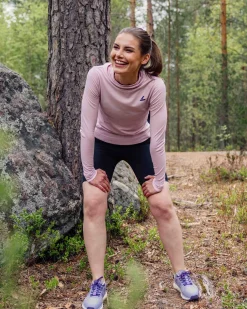 Trail Seamless Running Hood Pearl Lilac