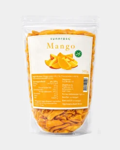 Tørket Mango 500g Ikke tilsatt sukker