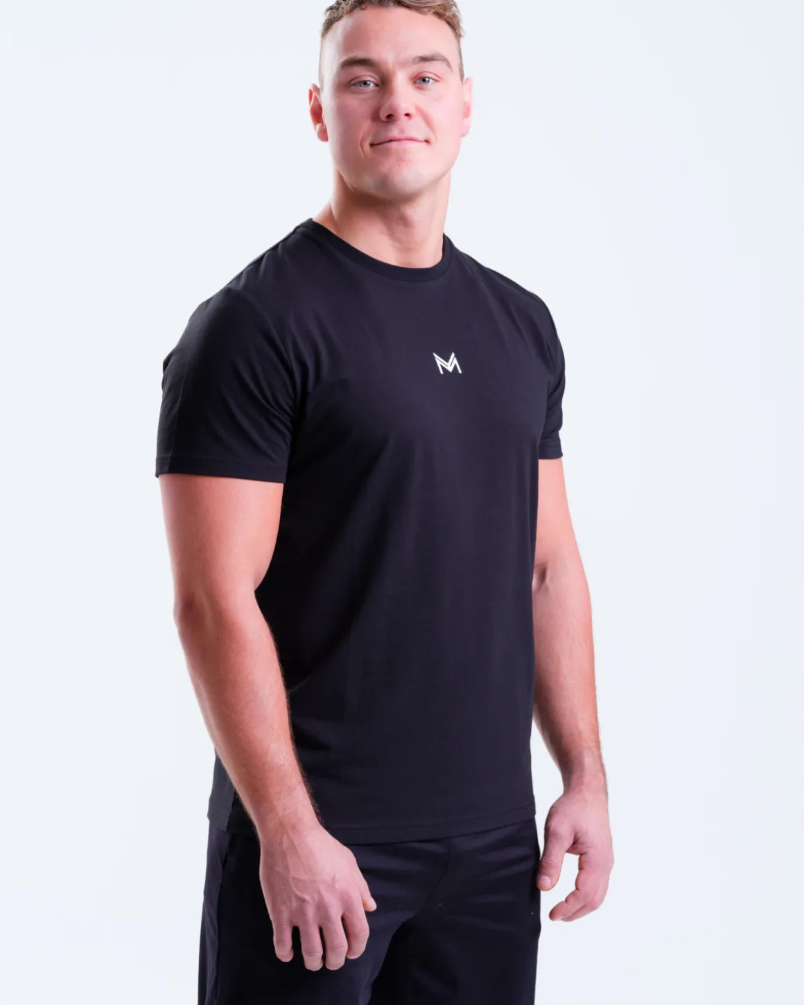 T-shirt M Black/White