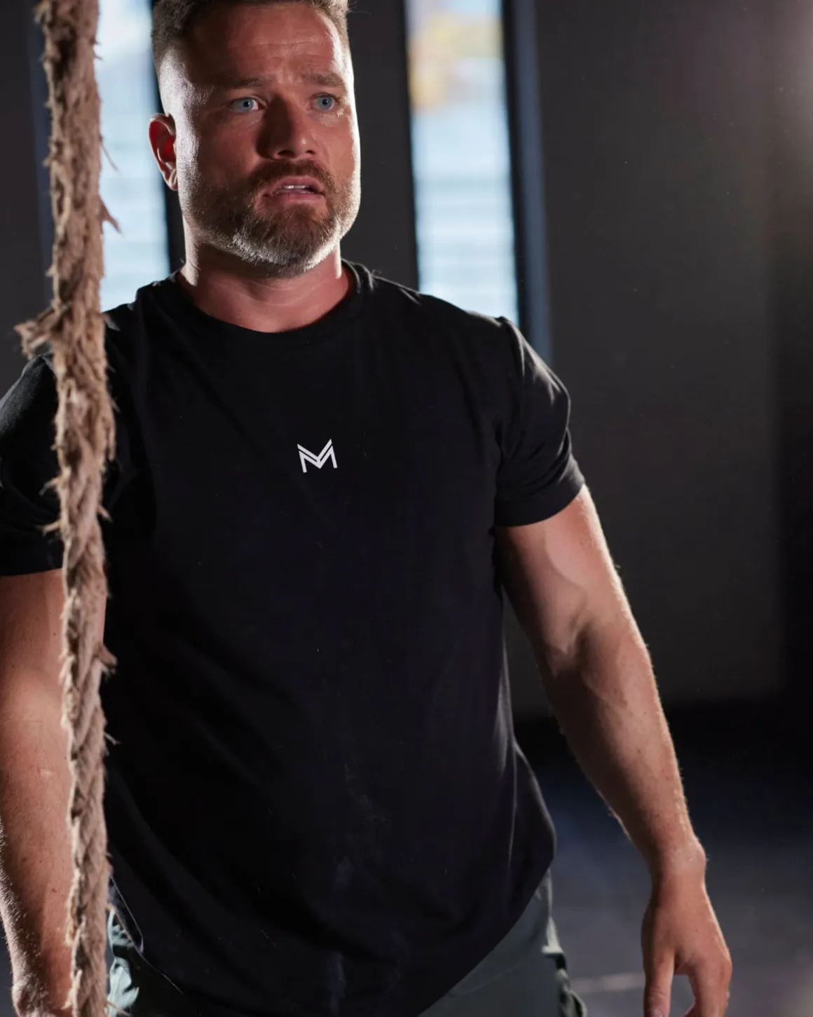 T-shirt M Black/White