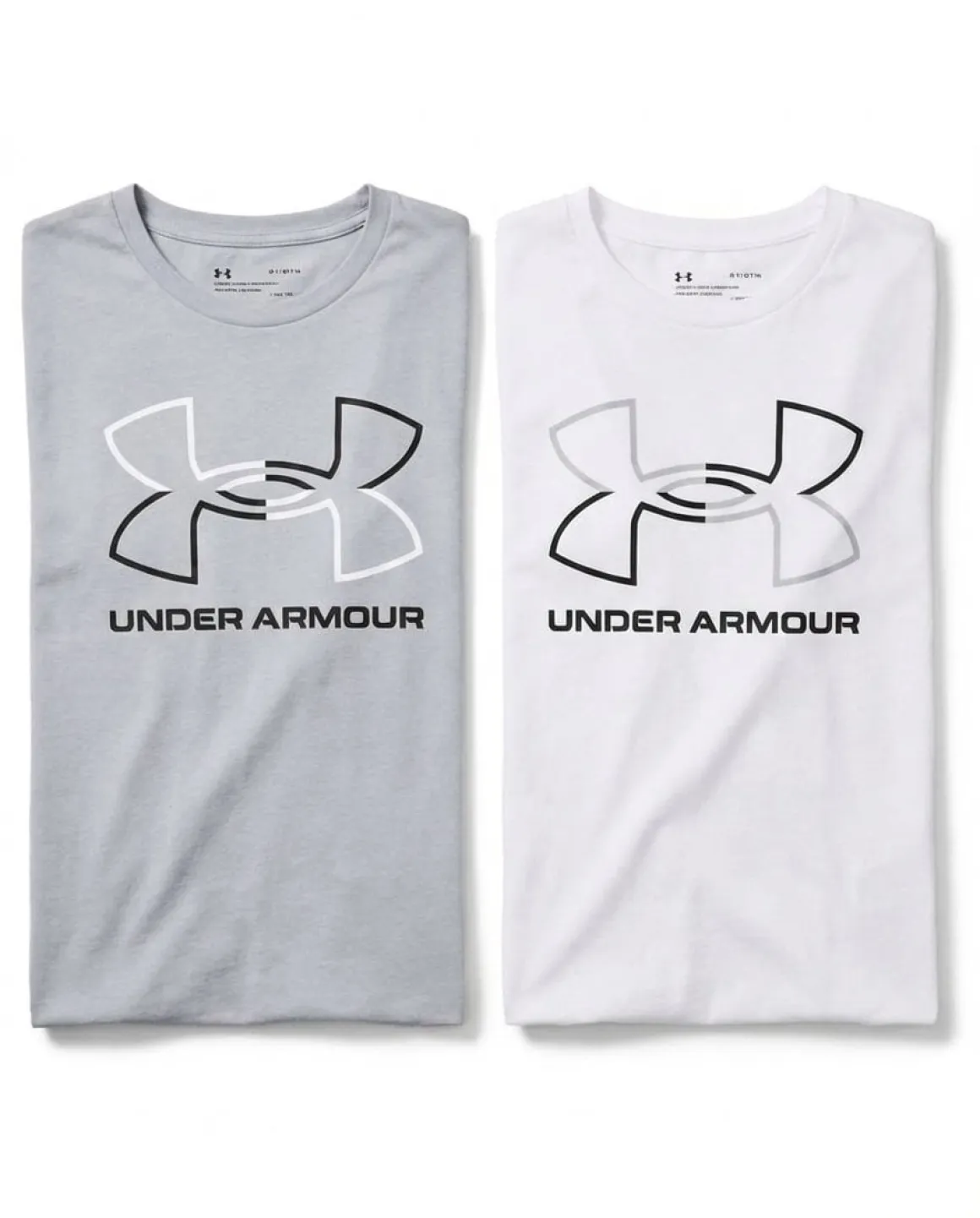 UA GL Foundation White+Grey 2-PACK