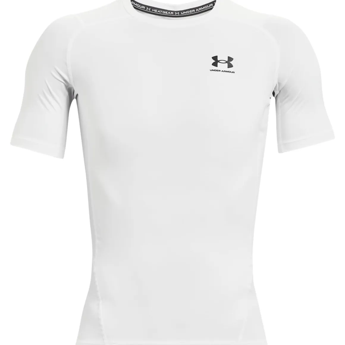 UA HeatGear Armour Compression SS White