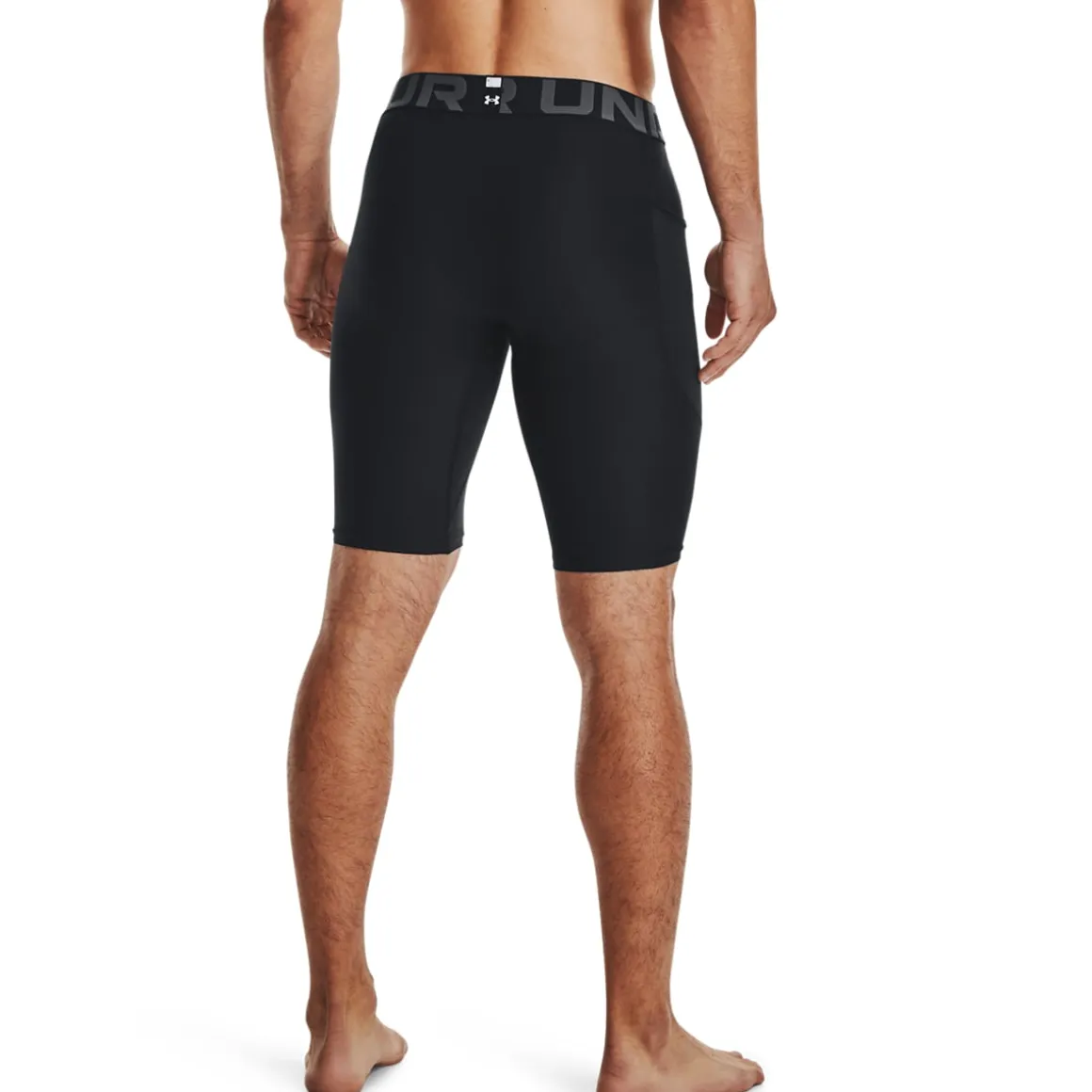 UA HeatGear Armour Long Shorts Black