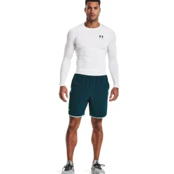 UA HG Armour Comp LS White
