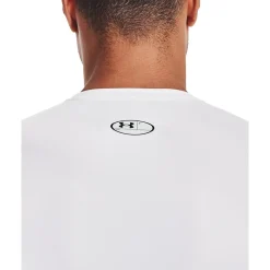 UA HG Armour Comp LS White