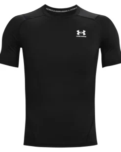 UA HG Armour Comp SS Black
