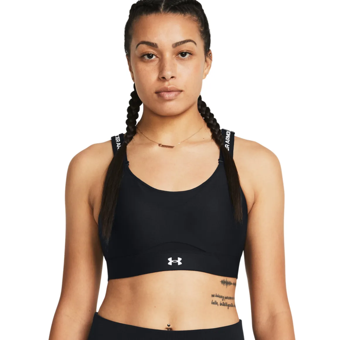 UA Infinity High 2.0 Bra Black