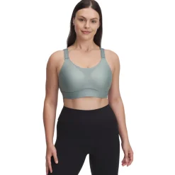 UA Infinity High 2.0 Bra Silica Green