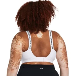 UA Infinity High 2.0 Bra White