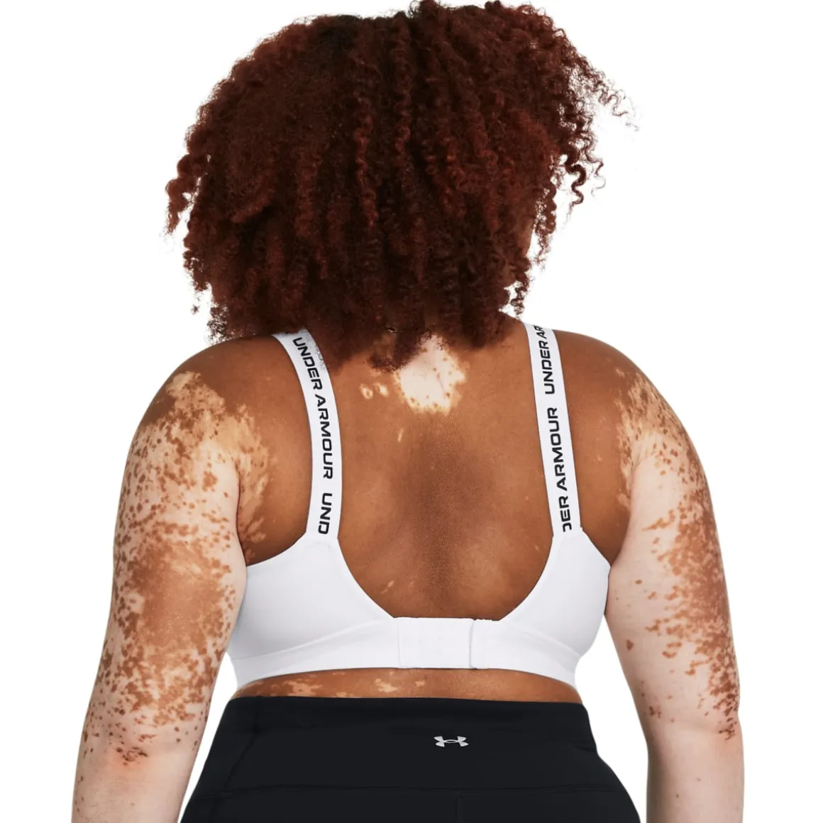 UA Infinity High 2.0 Bra White