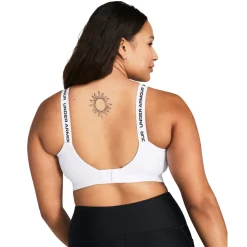 UA Infinity High 2.0 Bra White