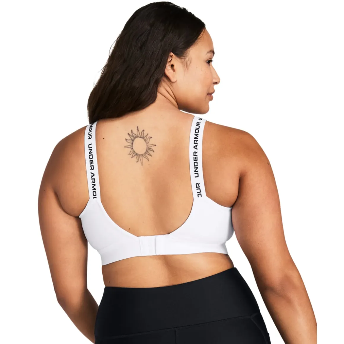 UA Infinity High 2.0 Bra White