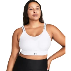 UA Infinity High 2.0 Bra White