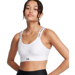 UA Infinity High 2.0 Bra White