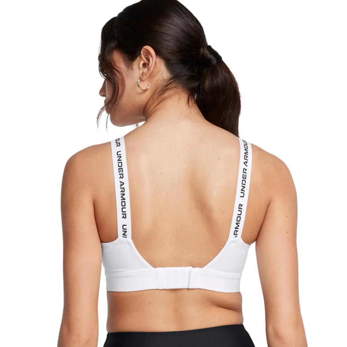 UA Infinity High 2.0 Bra White
