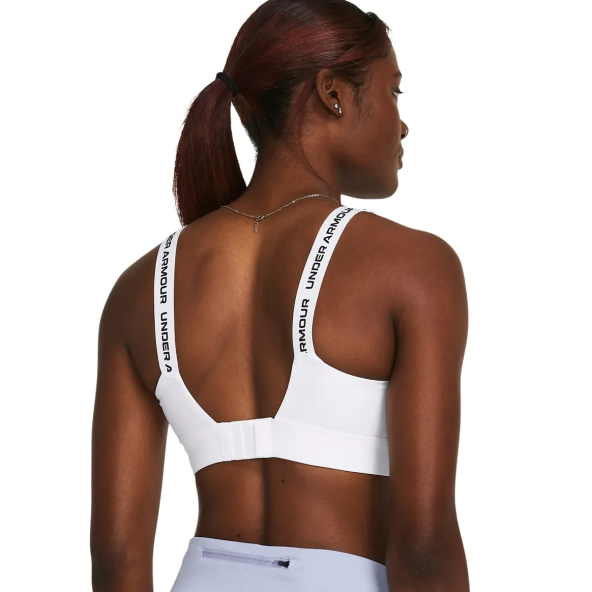 UA Infinity High 2.0 Bra White
