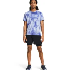 UA Launch 5″ 2-in-1 Shorts Black
