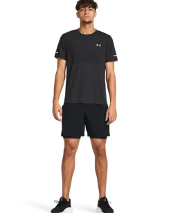 UA Launch 7″ 2-in-1 Shorts Black